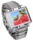 1.8 inches stainless steel mp4 watch-with fm,loudspeaker,8gb